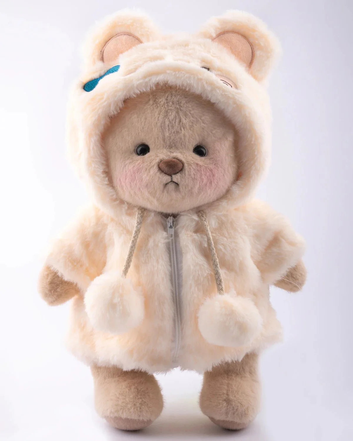 PuffyHug™ Krem Bunny Puffy Kostümü - Puffy Hug Türkiye