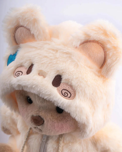 PuffyHug™ Krem Bunny Puffy Kostümü - Puffy Hug Türkiye