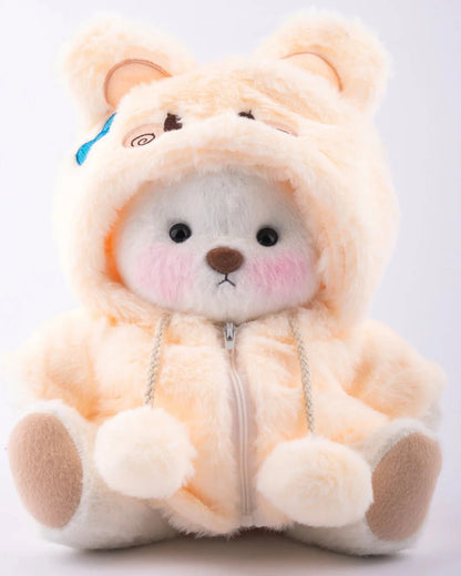 PuffyHug™ Krem Bunny Puffy Kostümü - Puffy Hug Türkiye