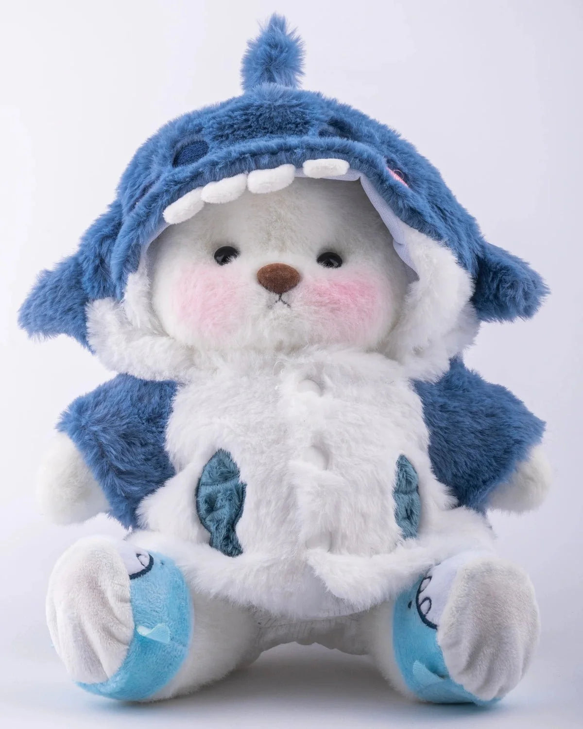 PuffyHug™ Mavi Shark Puffy Kostümü - Puffy Hug Türkiye