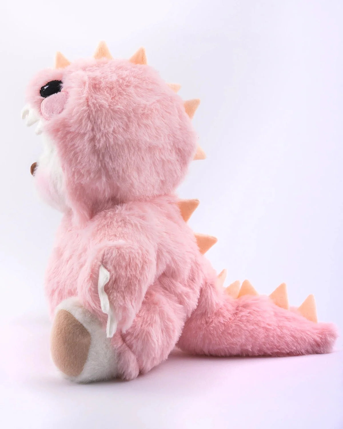 PuffyHug™ Pembe Tüylü Dino Puffy Kostümü - Puffy Hug Türkiye