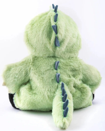 PuffyHug™ Yeşil Tüylü Dino Puffy Kostümü - Puffy Hug Türkiye