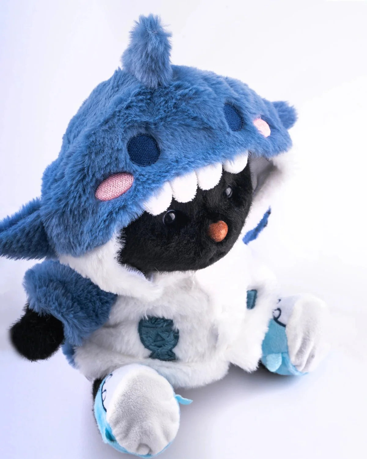 PuffyHug™ Mavi Shark Puffy Kostümü - Puffy Hug Türkiye