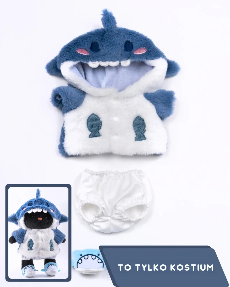 Kostium PuffyHug™ Blue Shark