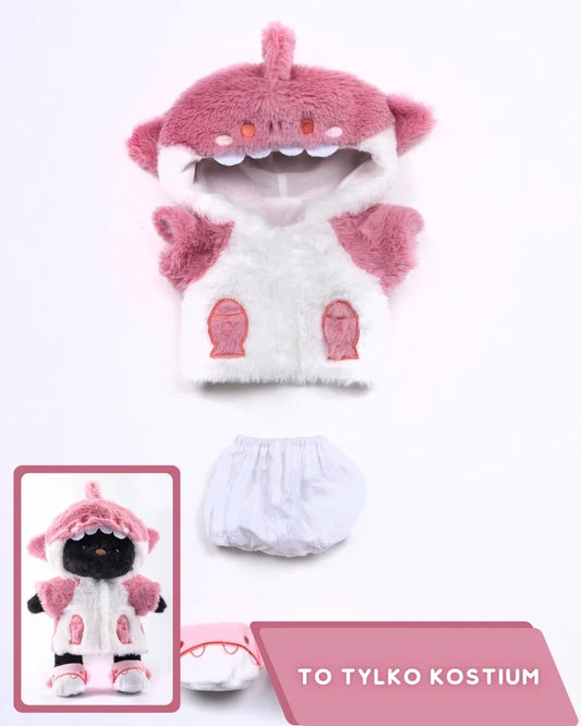 Kostium PuffyHug™ Pink Shark