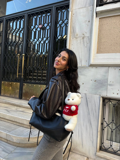 PuffyHug™ Snow White Puffy